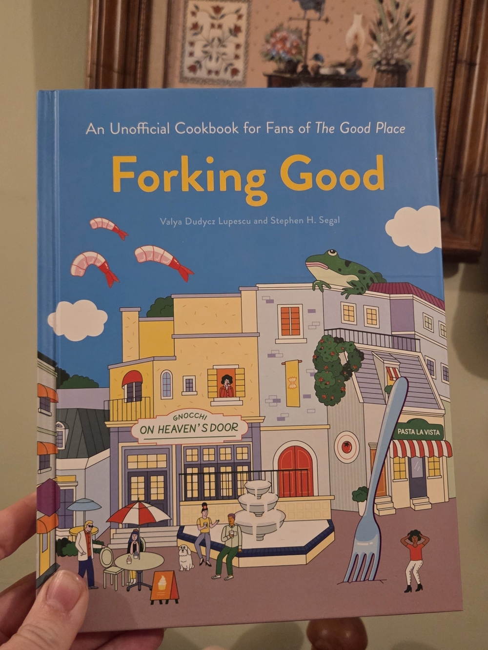Forking Good Cookbook - The Good Place Unofficial Cookbook Great Condition